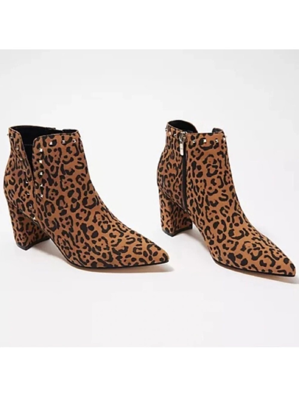 Marc Fisher • NWT New In Box Leopard Client Booties